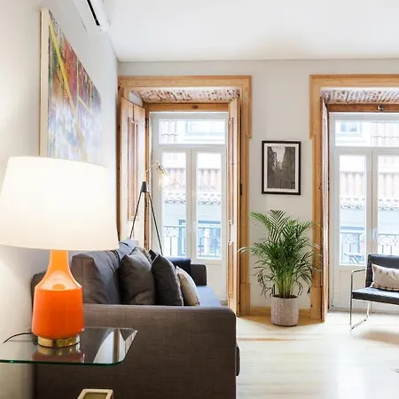 Appartamento Charming Flat With Balconies Chiado District 2 Bedrooms & Ac 19th Century Building *