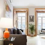 Appartement Charming Flat With Balconies Chiado District 2 Bedrooms & Ac 19th Century Building *